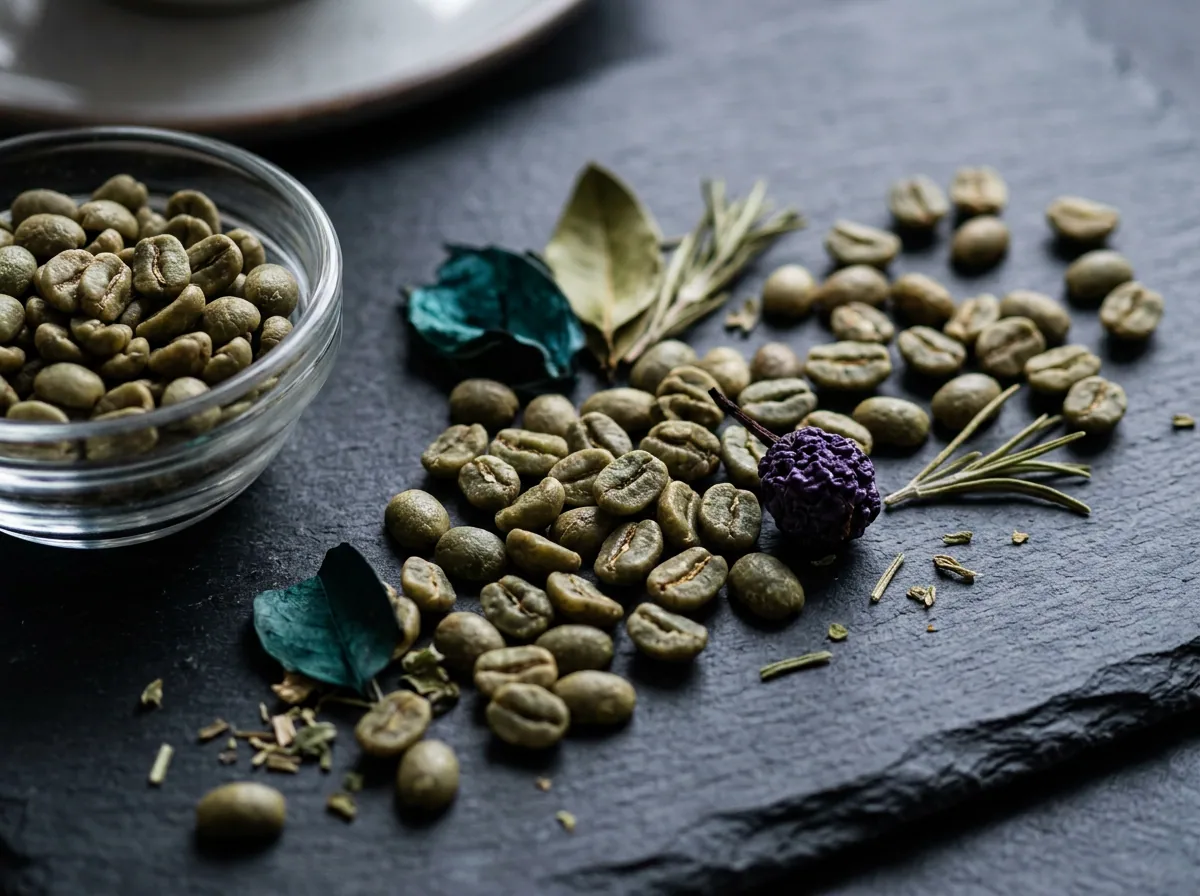 Green coffee extract supplement - plant-based supplement for active lifestyle